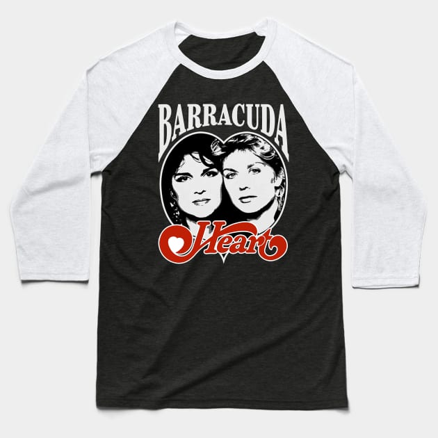 Heart Barracuda Baseball T-Shirt by Fitri Mastercom